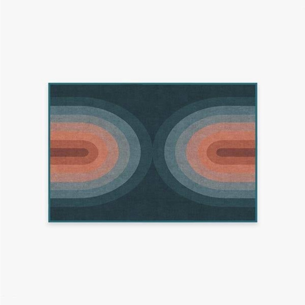 Ruggable rainbow rug 3x5 - COVER ONLY NO PAD